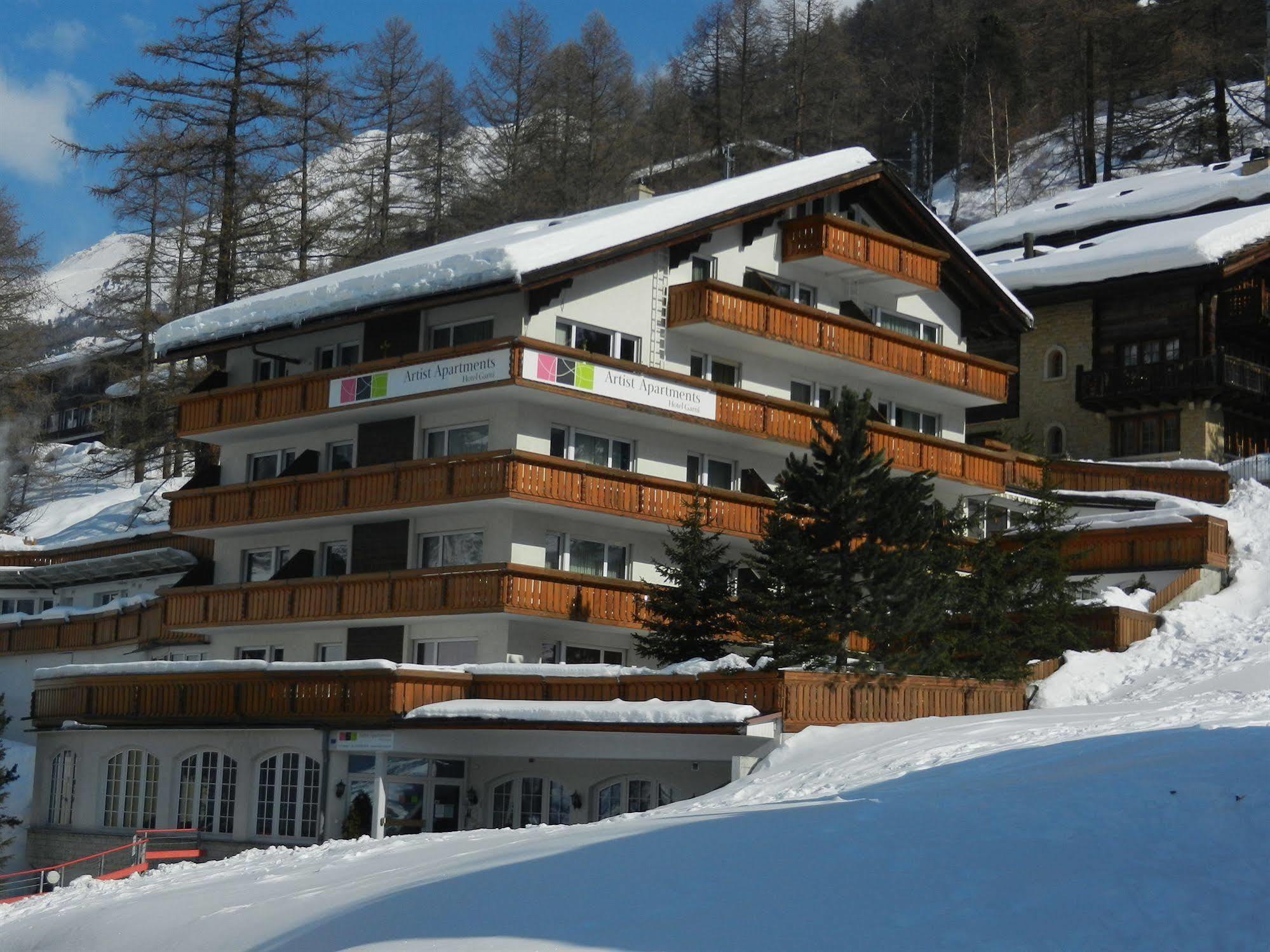 Artist Apartments & Hotel Garni Zermatt Eksteriør bilde